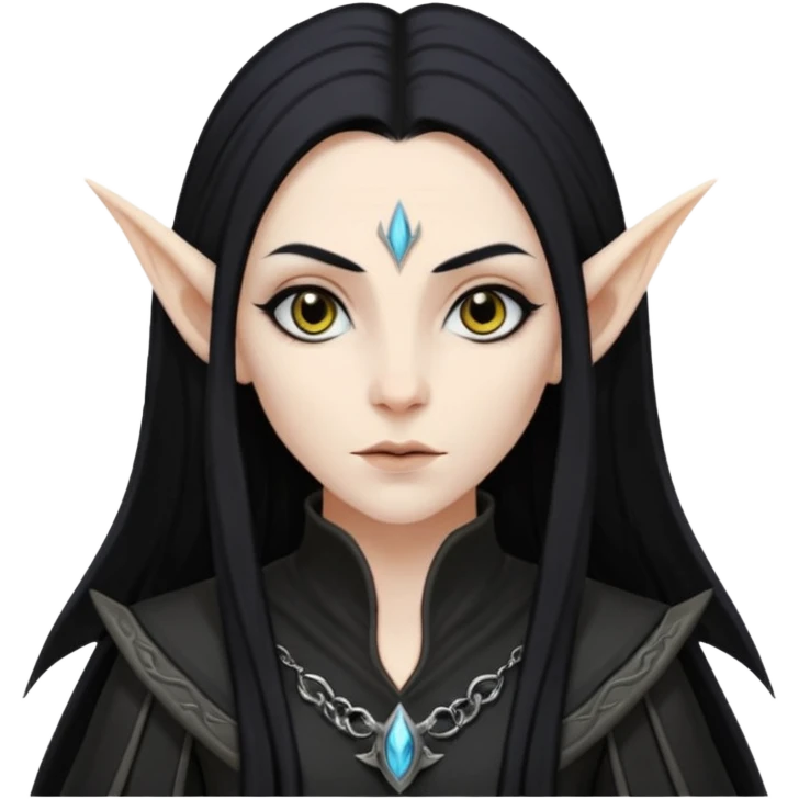 Dark elf emoji