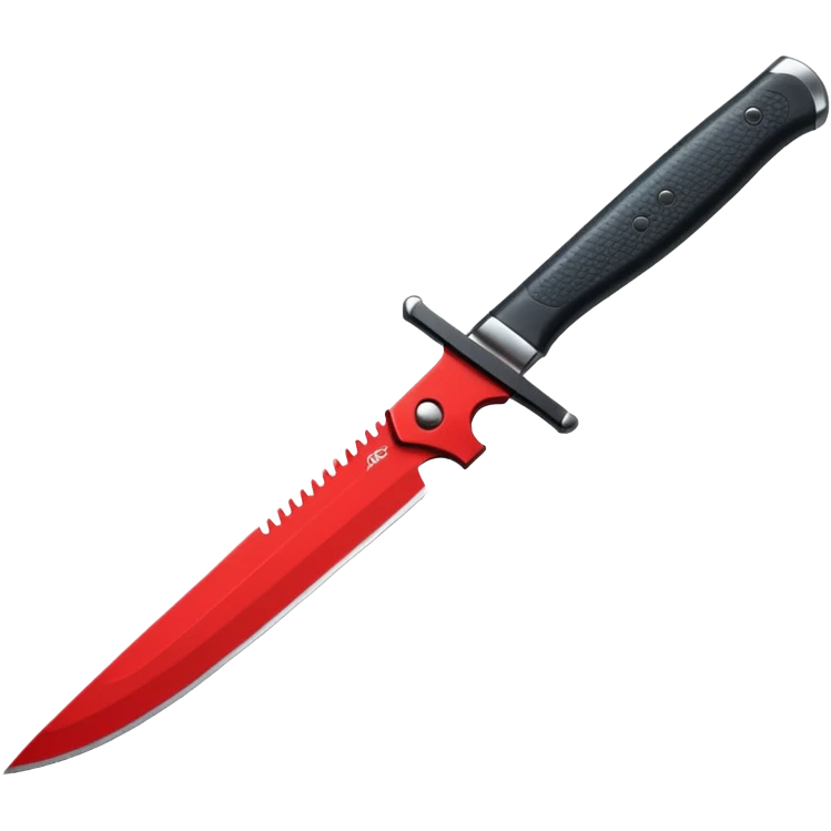 ninja knife black emoji
