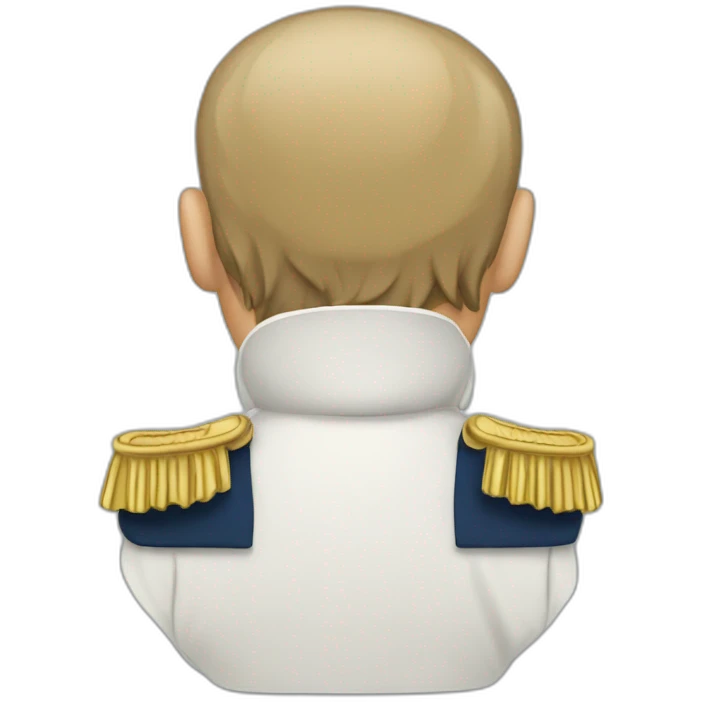 napoleon bonaparte from behind emoji