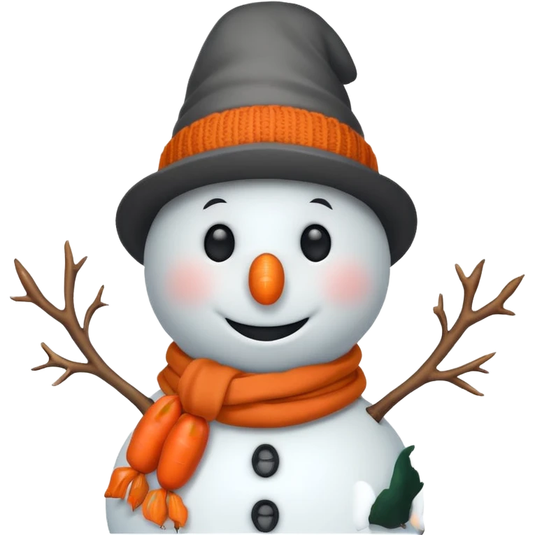 Winter Emoji snowman emoji