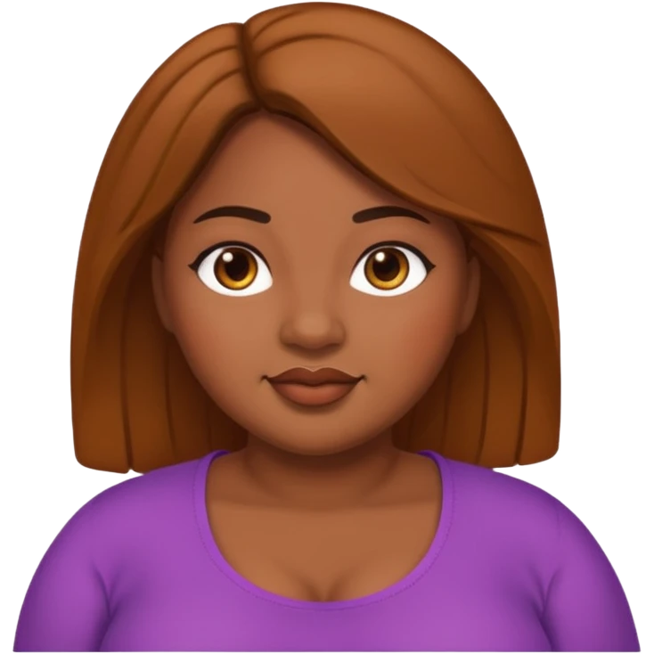 A big fatty women emoji