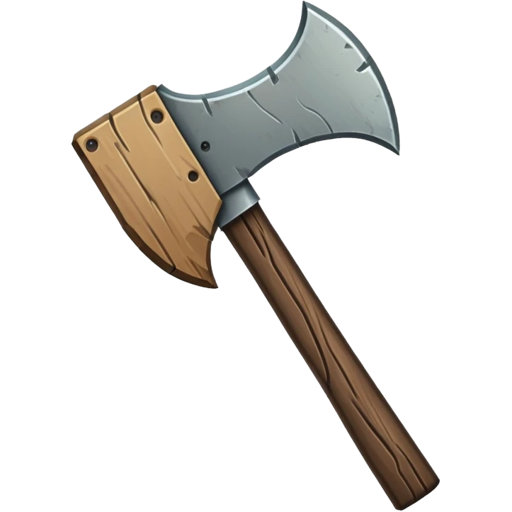 Minecraft pickaxe emoji