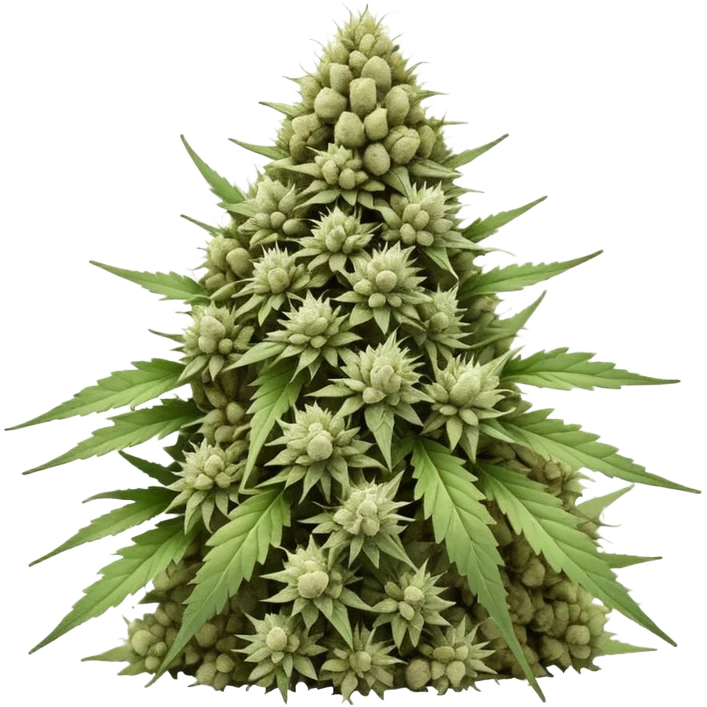 white color marijuana, no color emoji