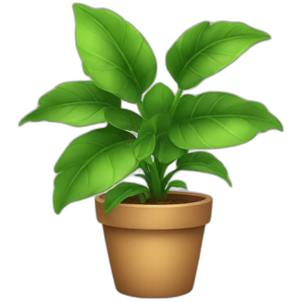 House plant emoji