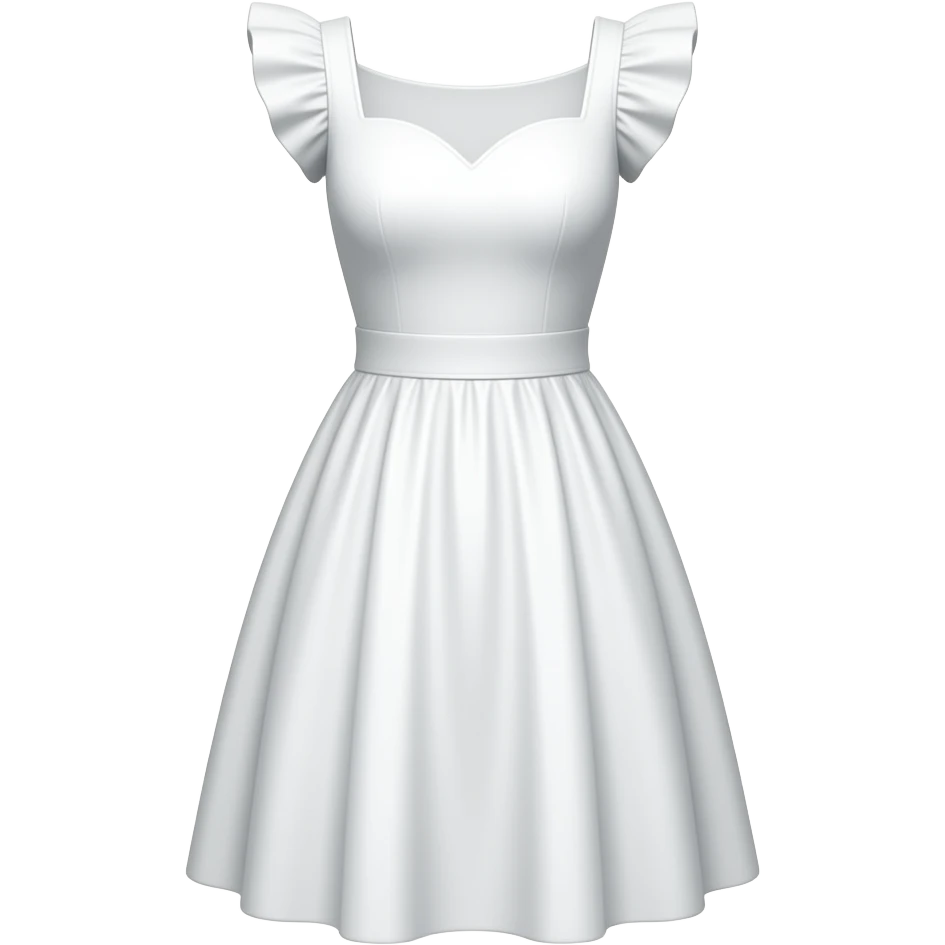 White dress emoji