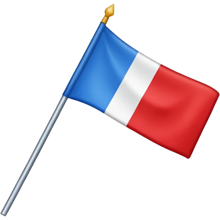 Emoji de drapeau avec les couleurs suivante : emoji