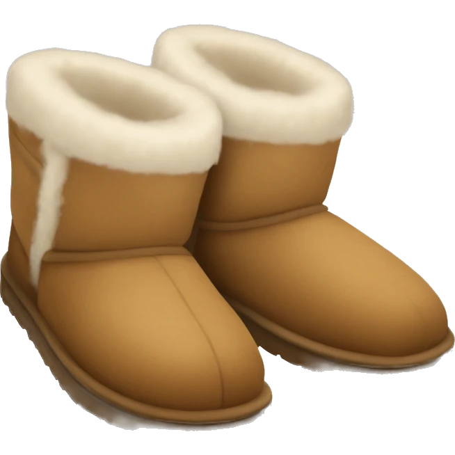 Pair of Ugg slippers  emoji