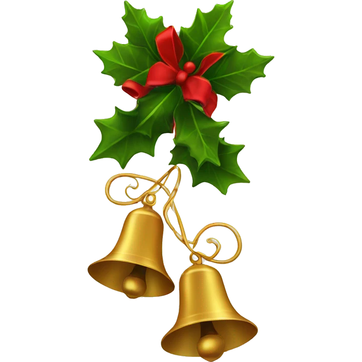 Christmas bells emoji