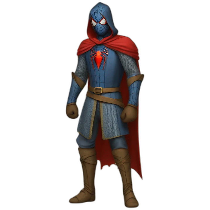 medieval spiderman emoji