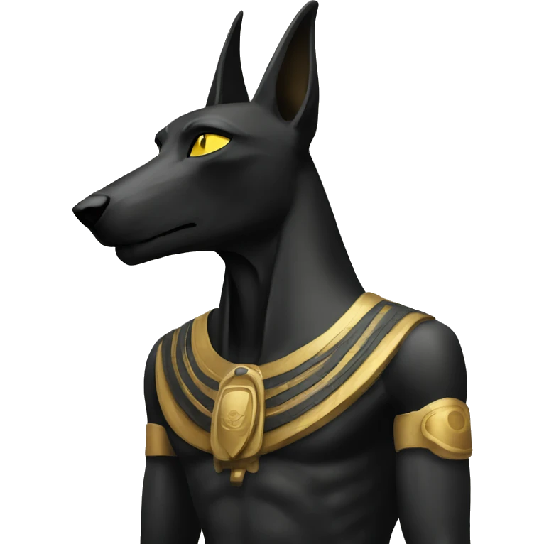 Anubis hacking  emoji