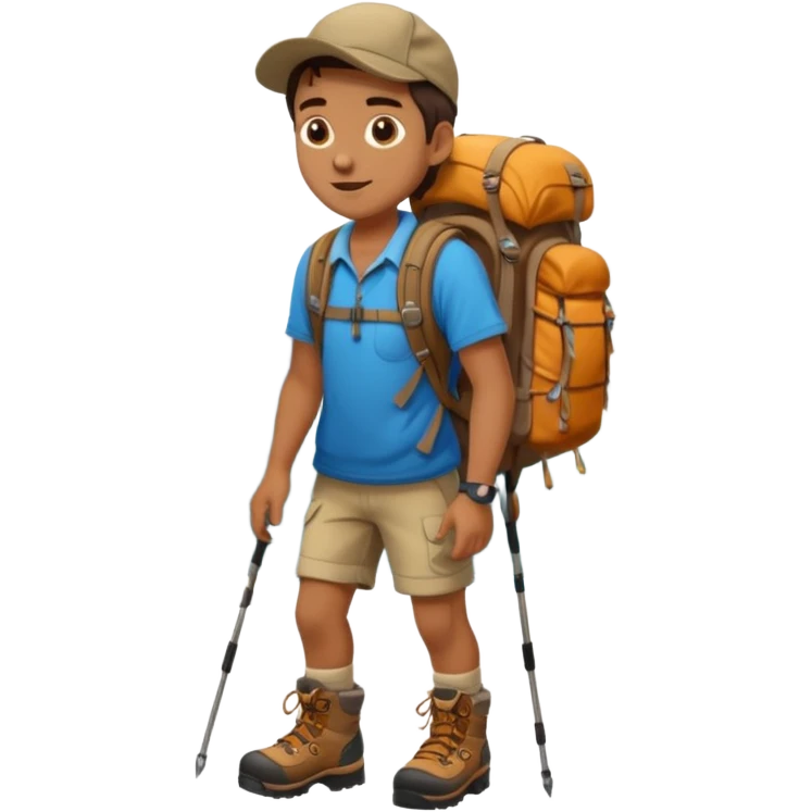 Mountain Camper. emoji