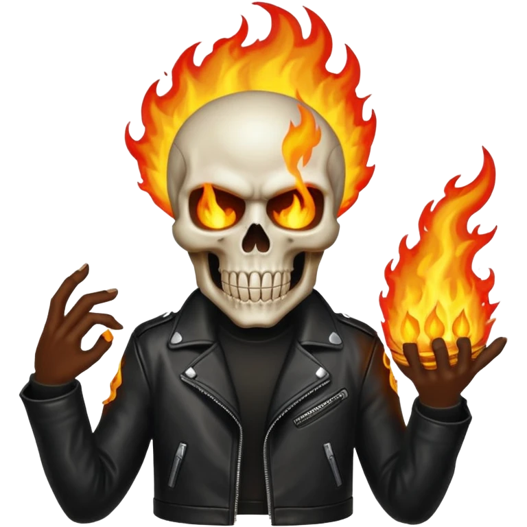 Make ghost rider emoji