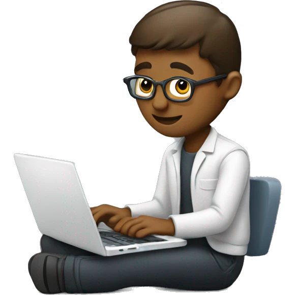 programmer with laptop like emoji