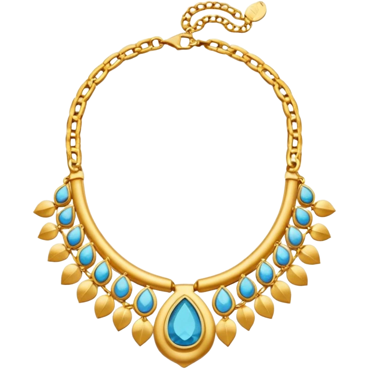 hace un collar Elegante pero femenino. Buena calidad visual, que parezca bien hecho. Colores cálidos o dorado. Clásico pero sensual. emoji