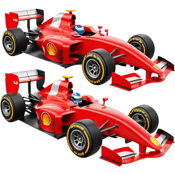 Formula 1 car emoji