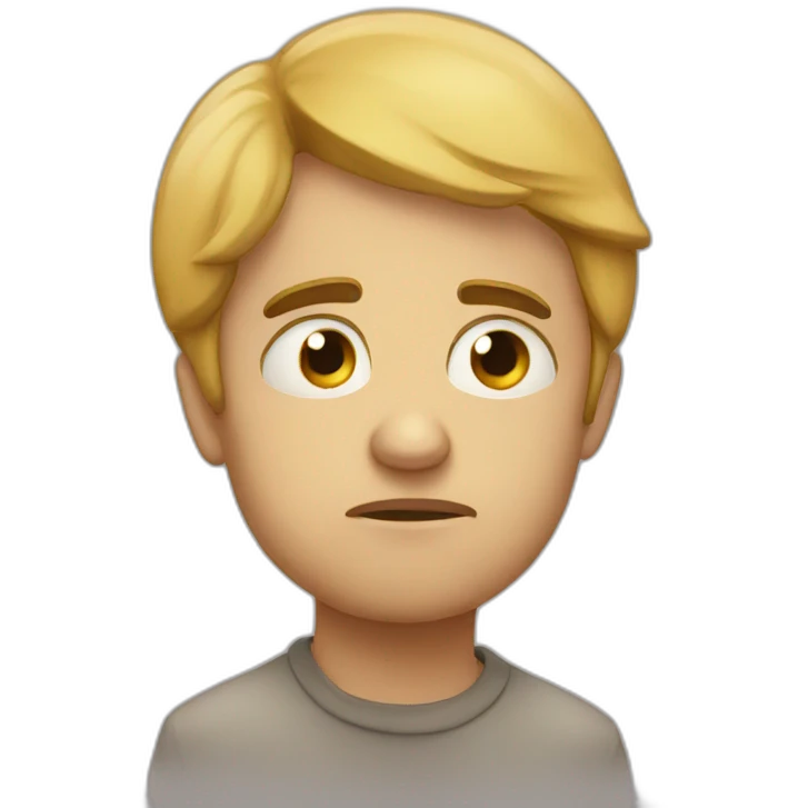 sad emoji