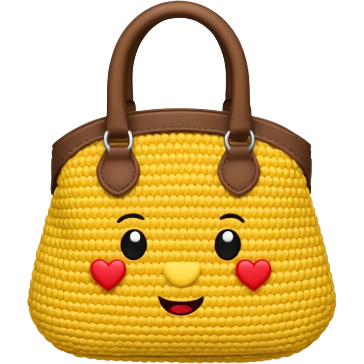 crochet bag emoji