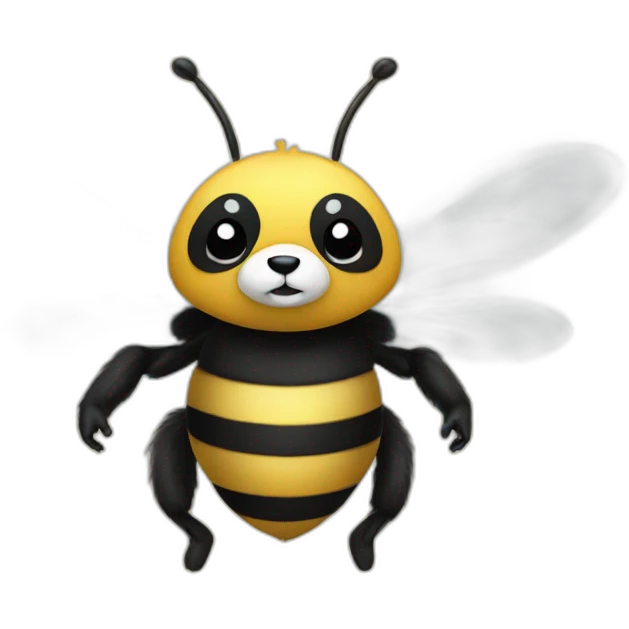 bee panda emoji