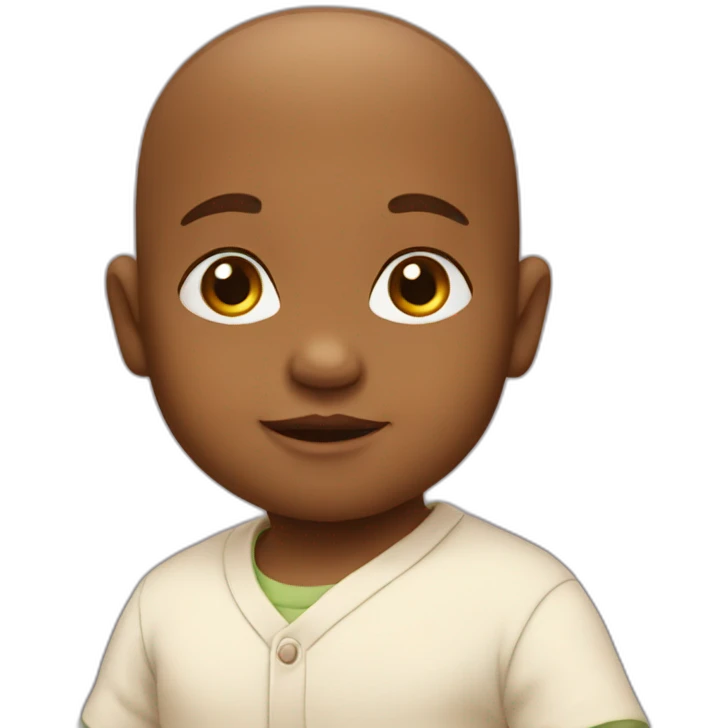 smart baby emoji