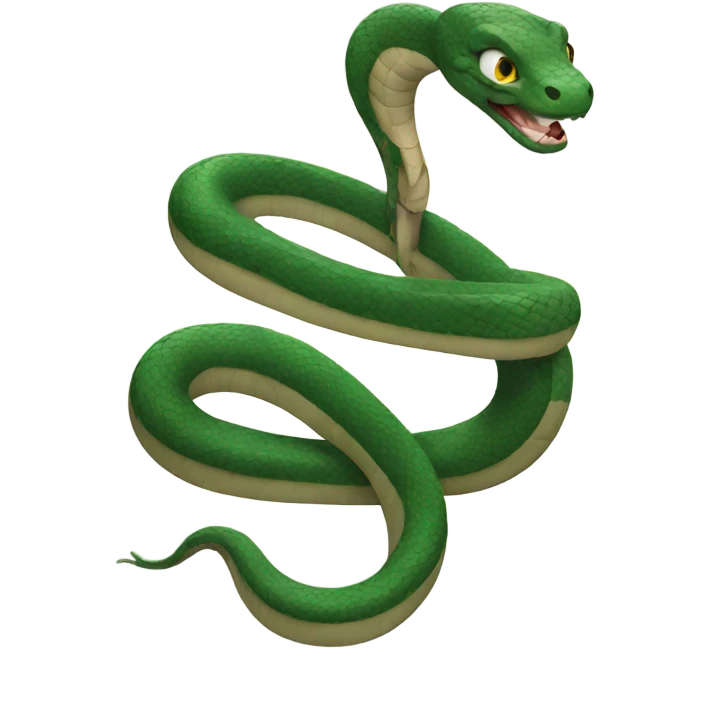 snake with one hand emoji