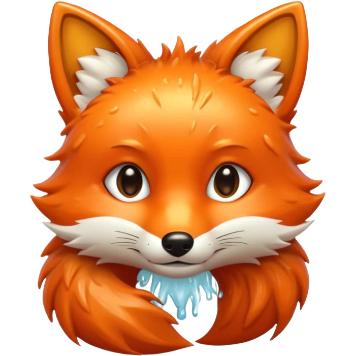 wet fox emoji