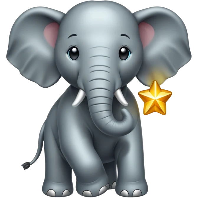 DST above a elephant emoji