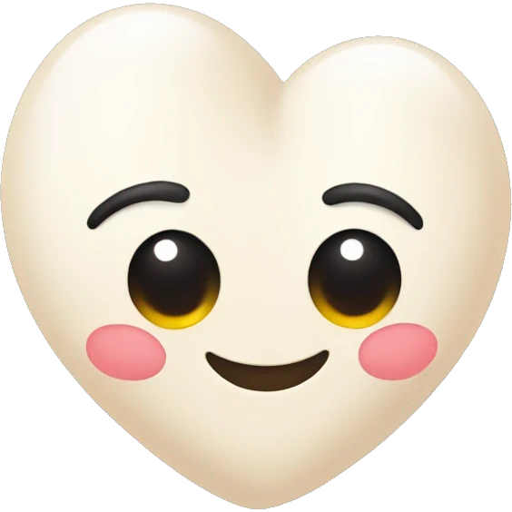 Eggs in love emoji