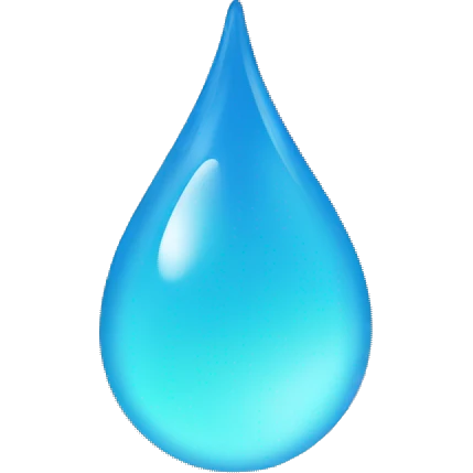 water droplet emoji