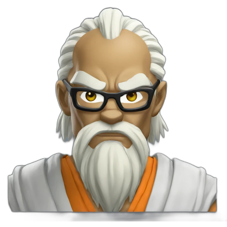 Mutenroshi dragon ball z emoji