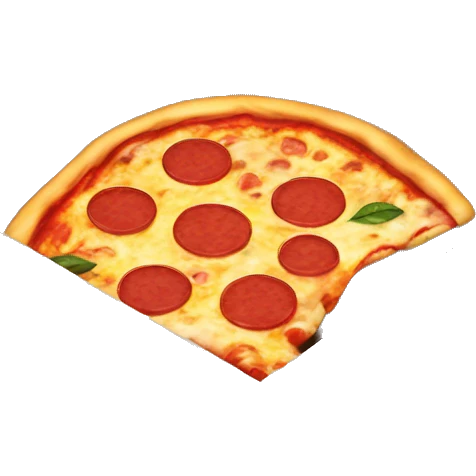 Pizza in a box emoji