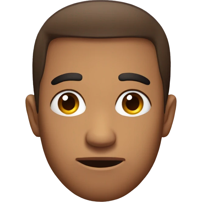 side eye with straight face emoji