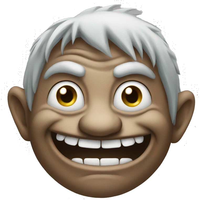 Troll face emoji