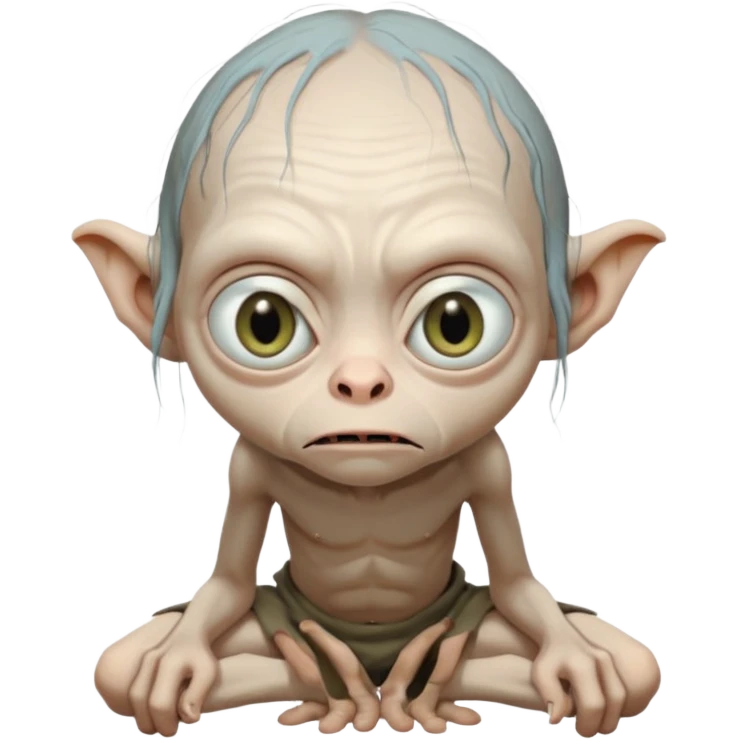 gollum from lord of the rings emoji