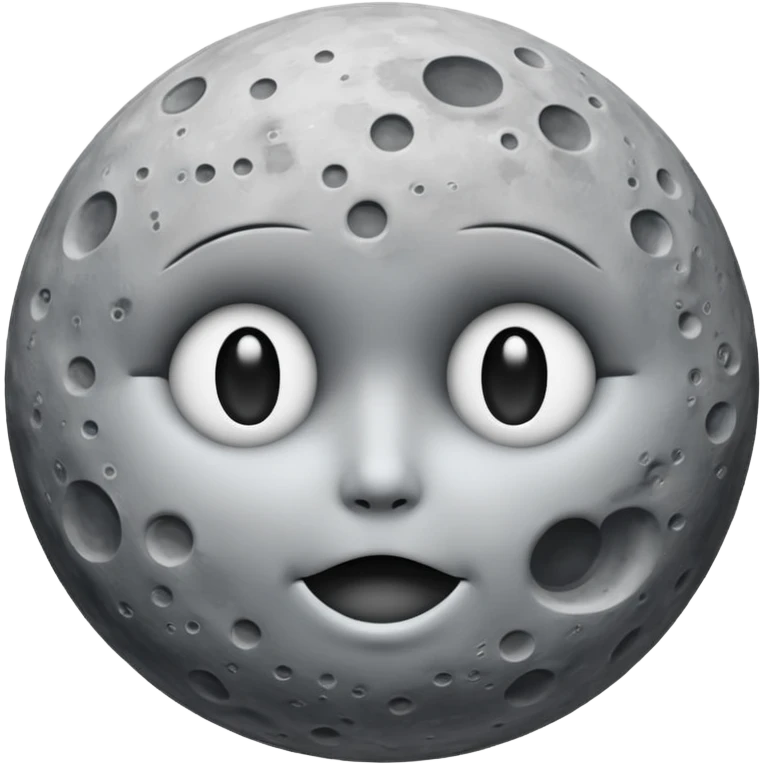 moon no eyes emoji