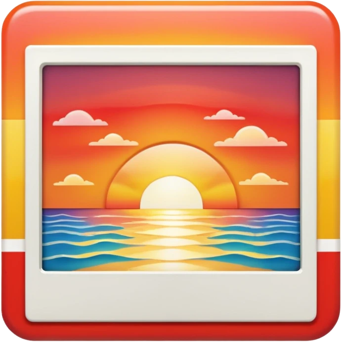 polaroid frame emoji