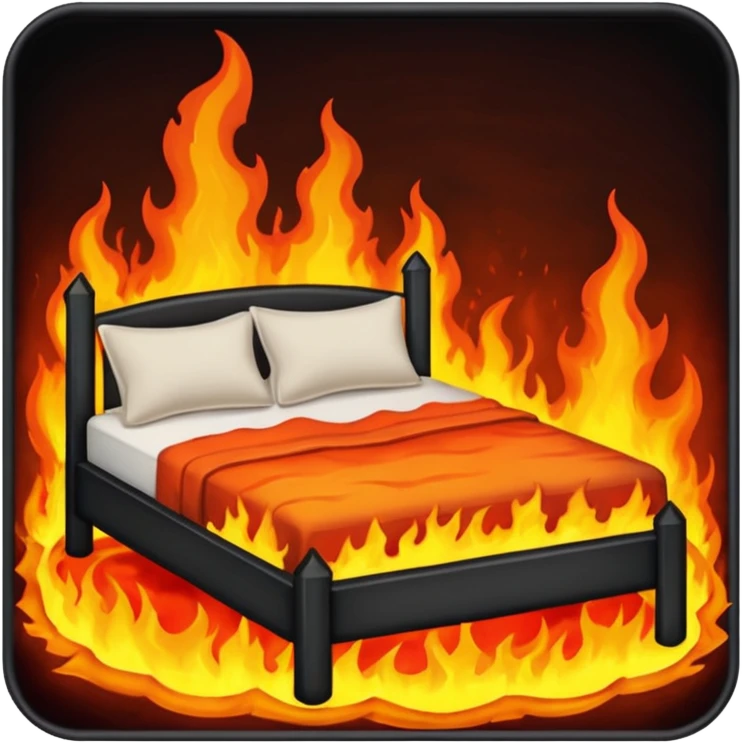 Hells in a bed emoji