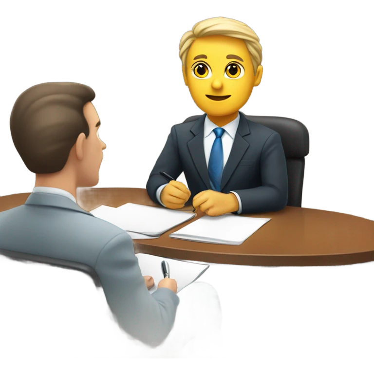interview in company emoji
