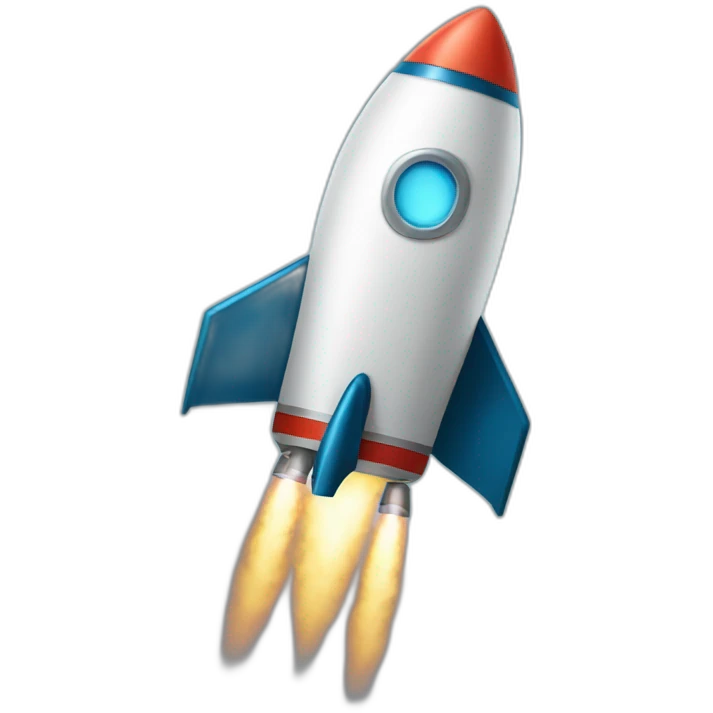 Rocketship emoji