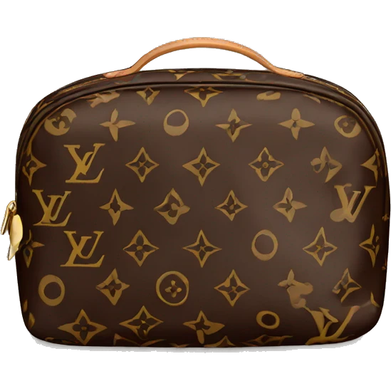 Louis Vuitton cosmetic bag  emoji