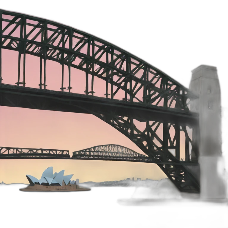 sydney harbour bridge emoji