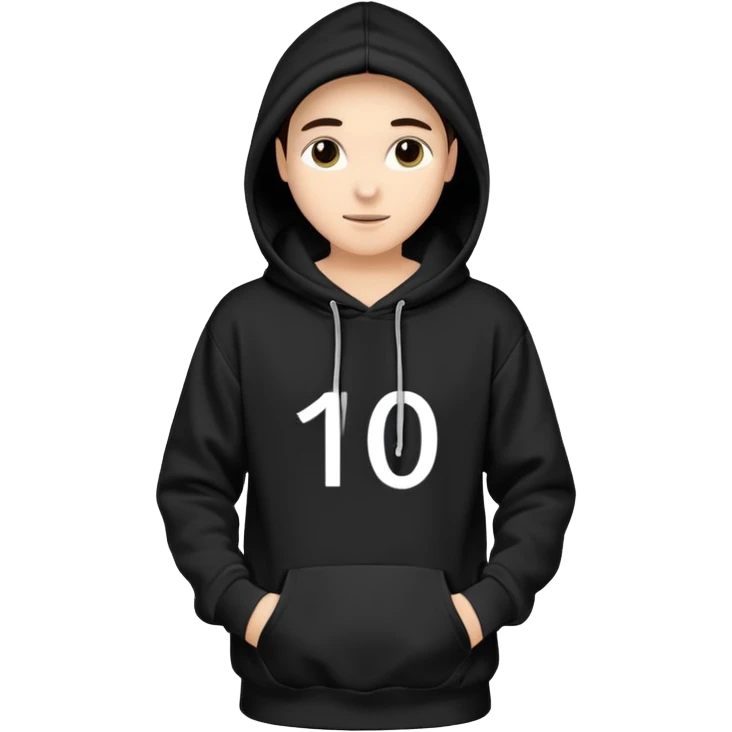 Hoodie with a Ten’s Beauty inscription  emoji