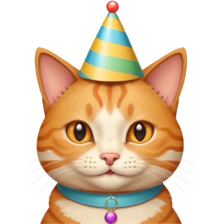 Cat with party hat



 emoji