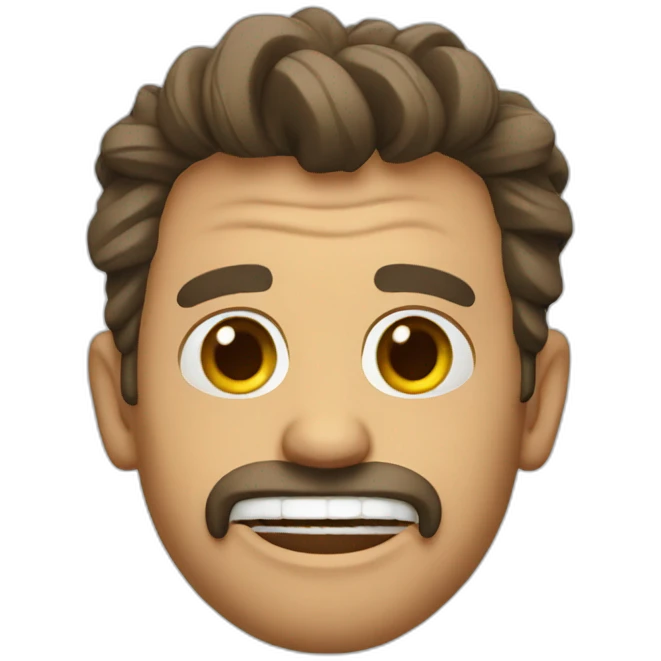 Crazy Dave emoji