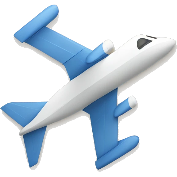 avião de papel emoji