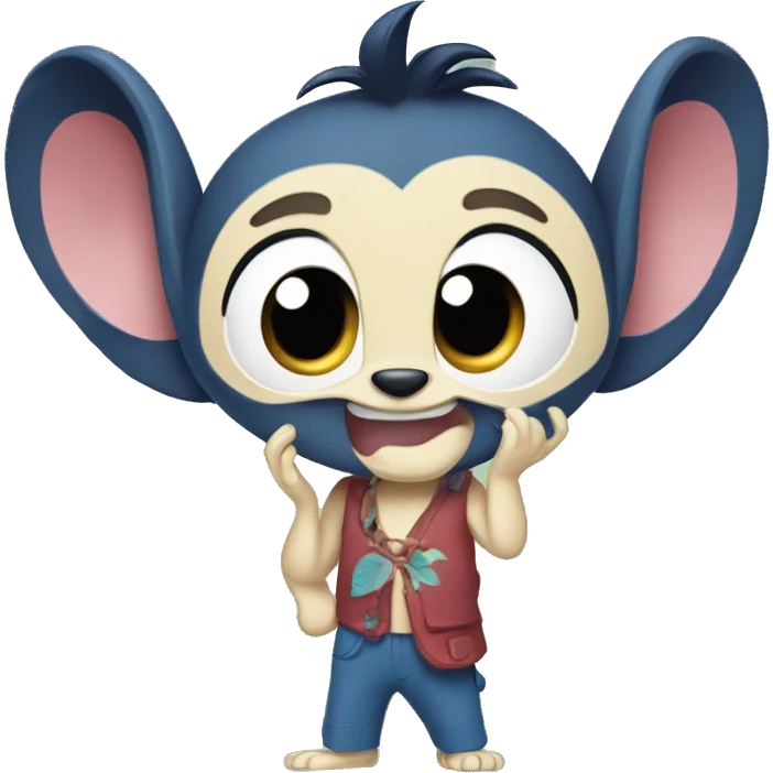 Jambo from cartoon “lilo and stitch” emoji