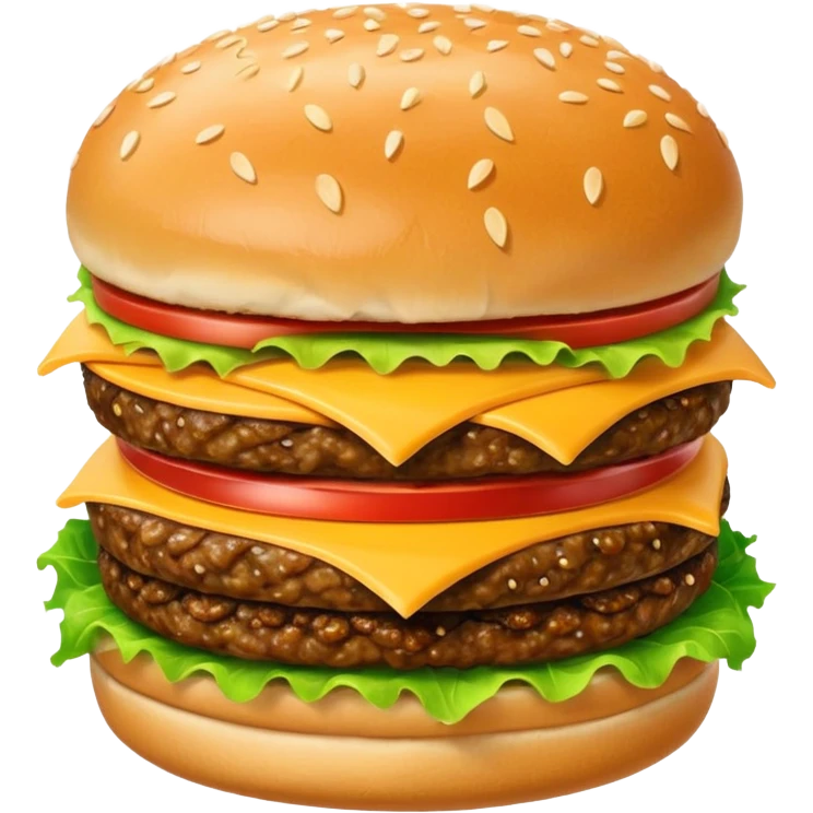 Big mac emoji