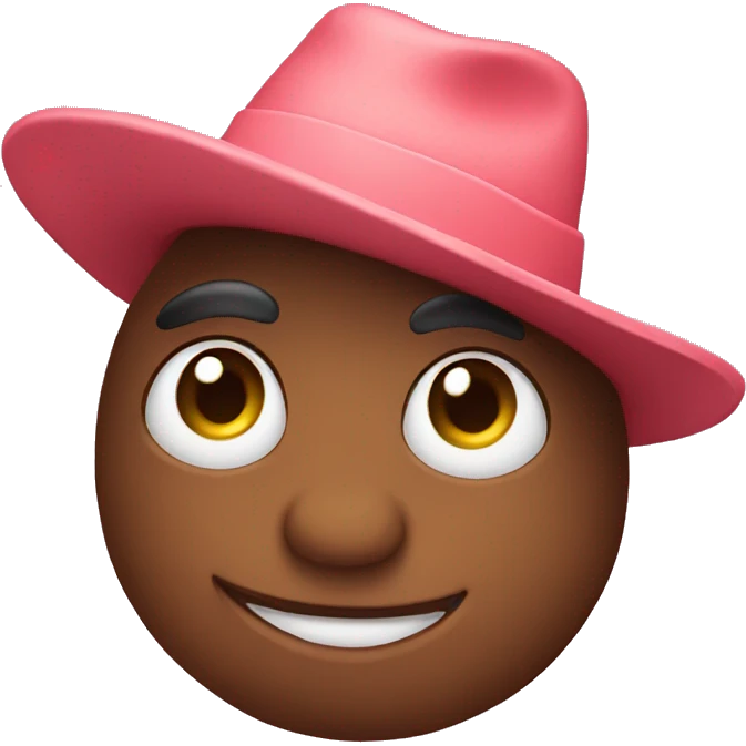Love emoji with a hat  emoji