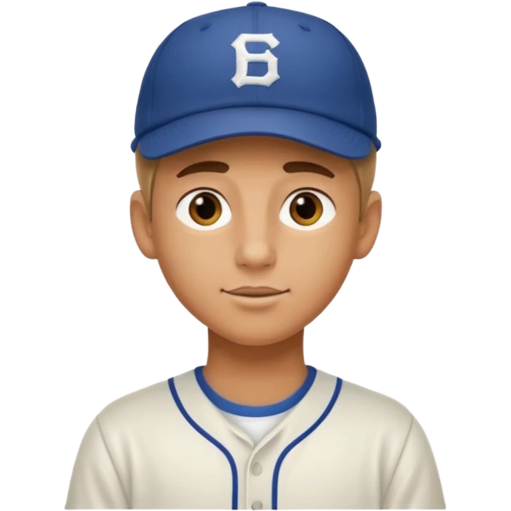 handsome boy with backside cap only neck  emoji