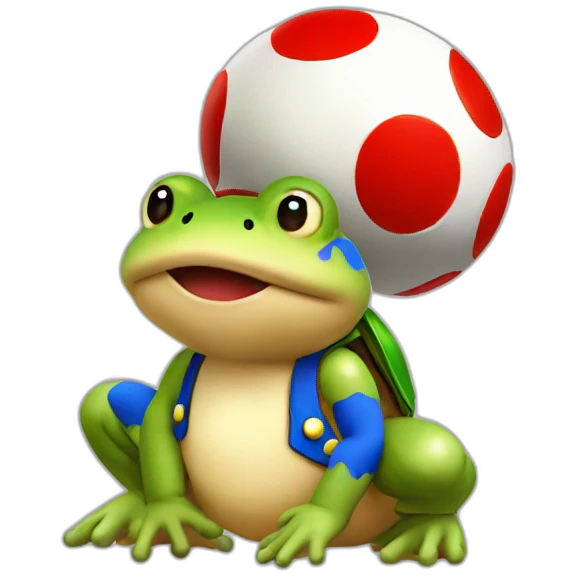 Toad tiny Mario Nintendo emoji
