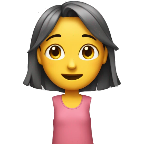 A girl who is very relieved and she swipes her forehead as if she’s wiping away sweat emoji